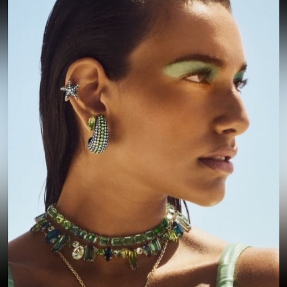 SWAROVSKI STARFISH EARRINGS